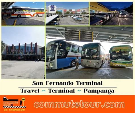 bus terminal going to pampanga|Manila to San Fernando, Pampanga .